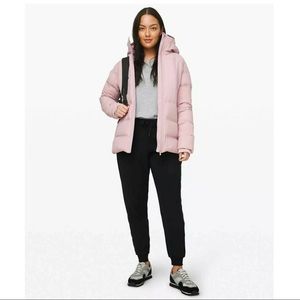 LULULEMON Sleet Street Jacket- Size 12 Smoky Blush